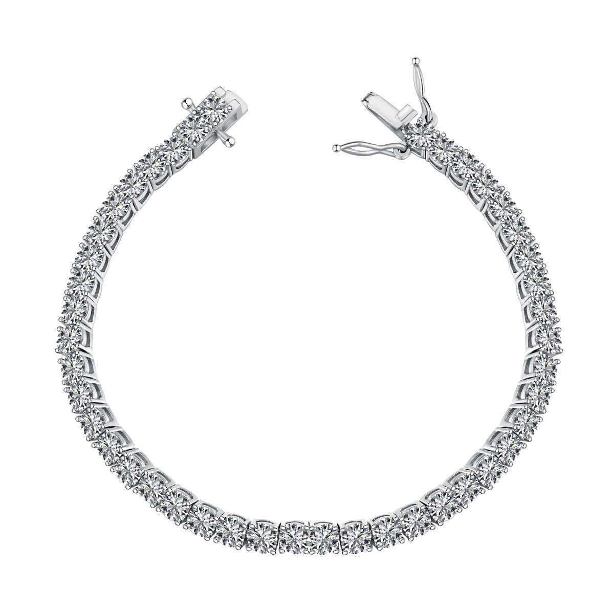 Classic S925 Tennis Bracelet 5A-CZ (4mm)