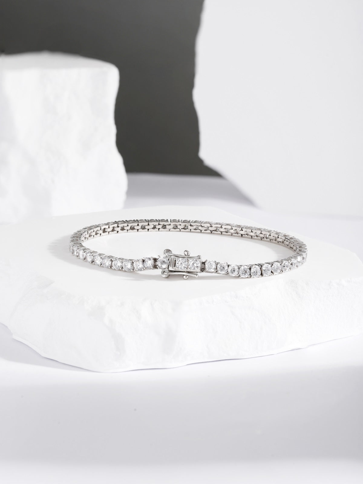 Classic S925 Tennis Bracelet 5A-CZ  (3mm)