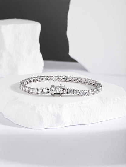 Classic S925 Tennis Bracelet 5A-CZ (4mm)