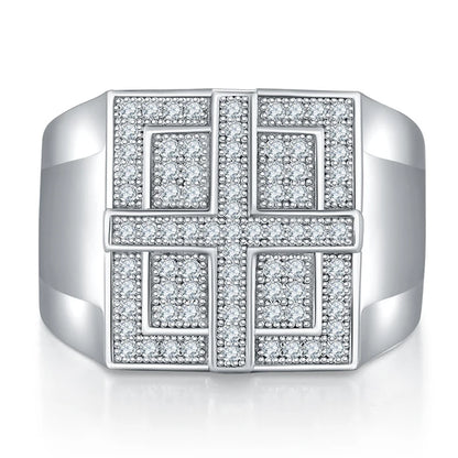 Positively Stacked Moissanite Ring