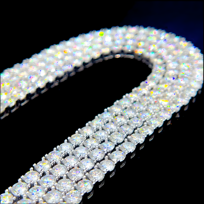 5mm Moissanite Tennis Chain