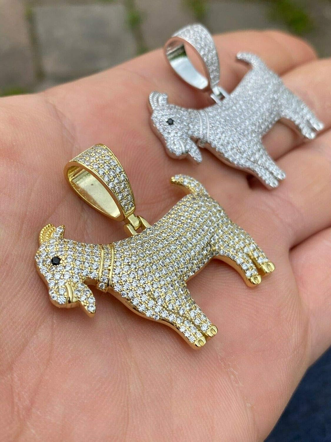 Be the G.O.A.T. CZ Pendant