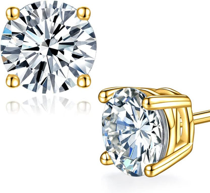 Moissanite Stud Earrings