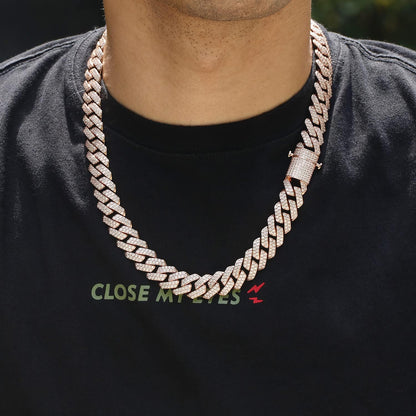 CZ Miami Cuban Link Chain Choker 