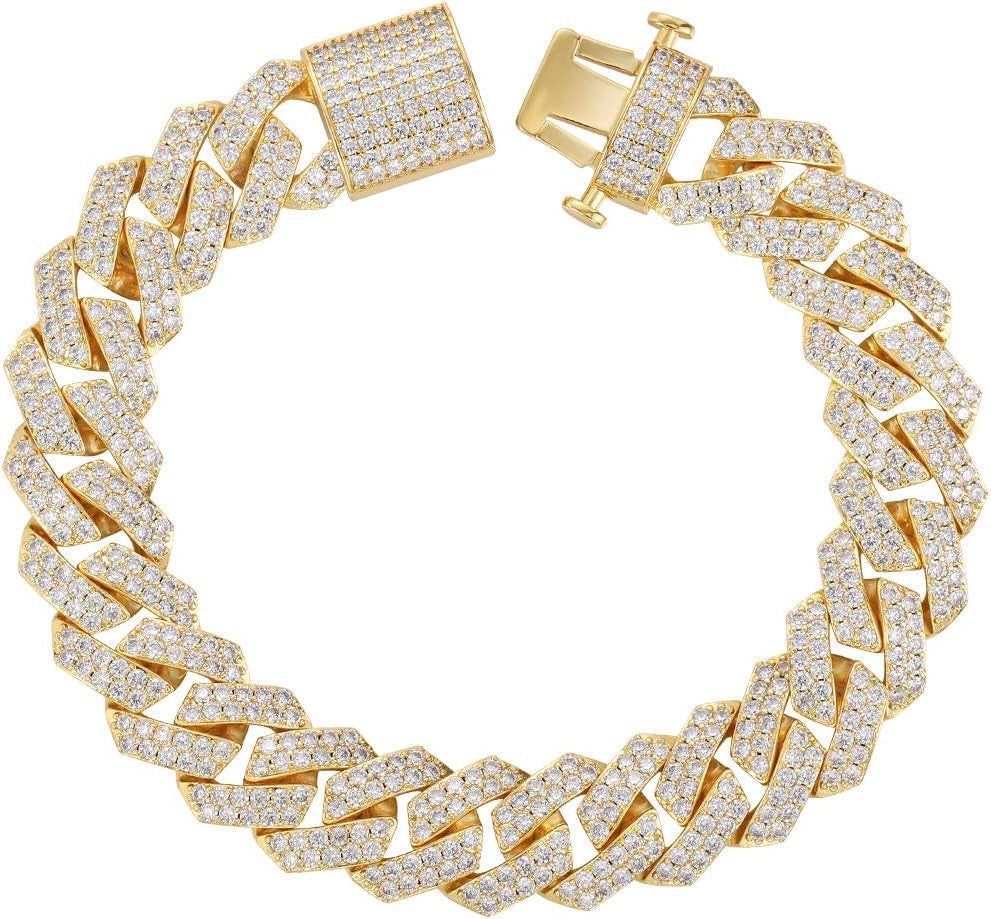 CZ Miami Cuban Link Chain Choker 