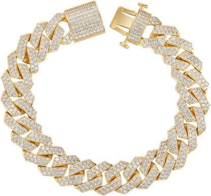 CZ Miami Cuban Link Chain Choker 