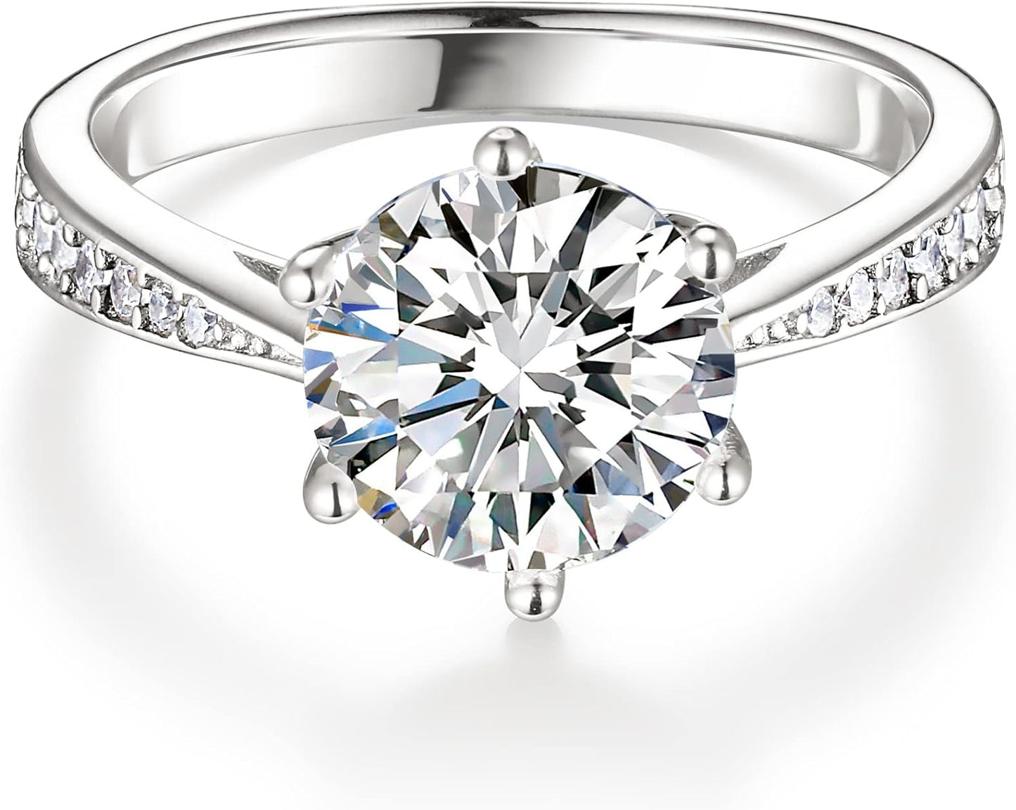 Moissanite Sunflower Ring