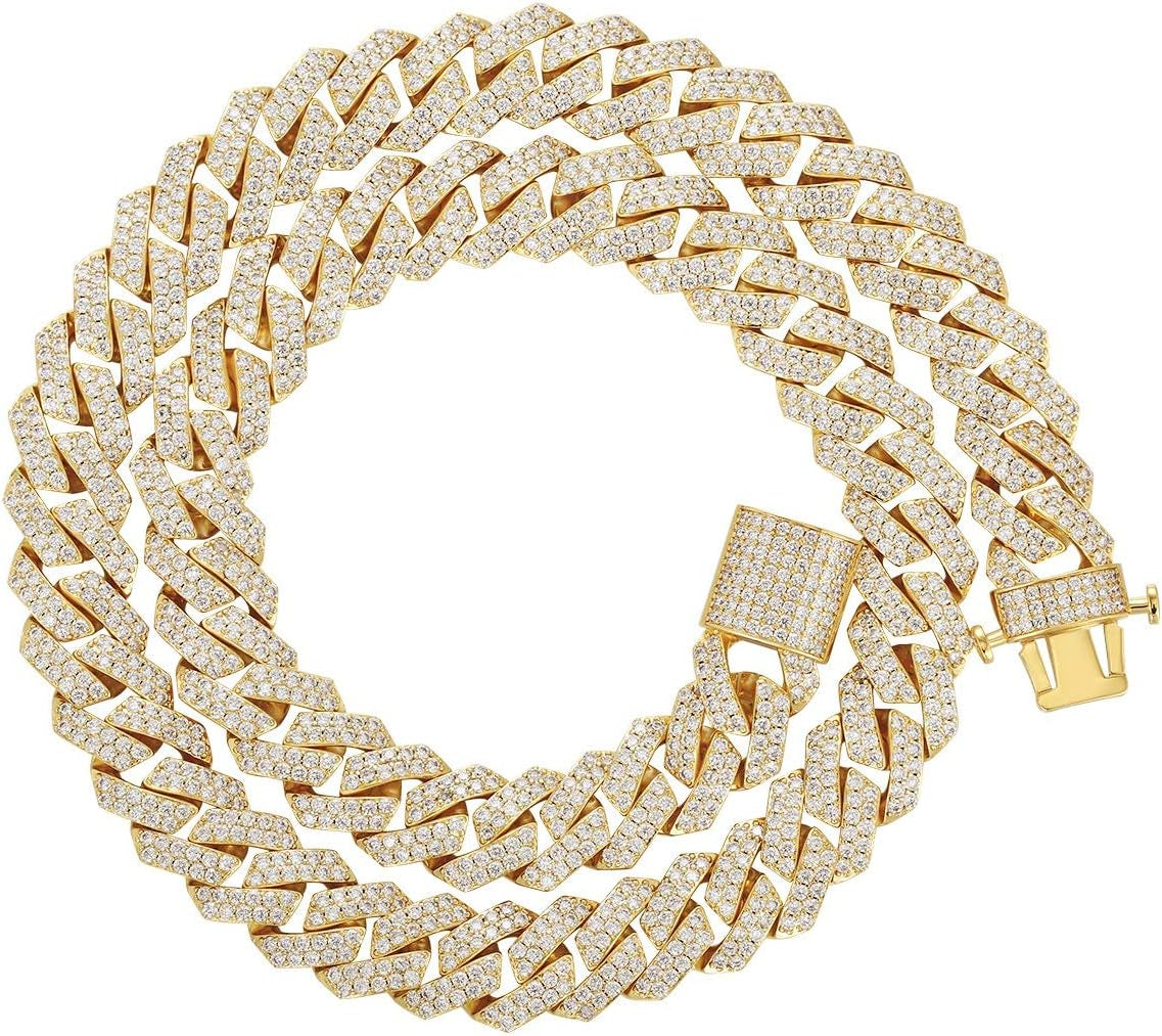 CZ Miami Cuban Link Chain Choker 