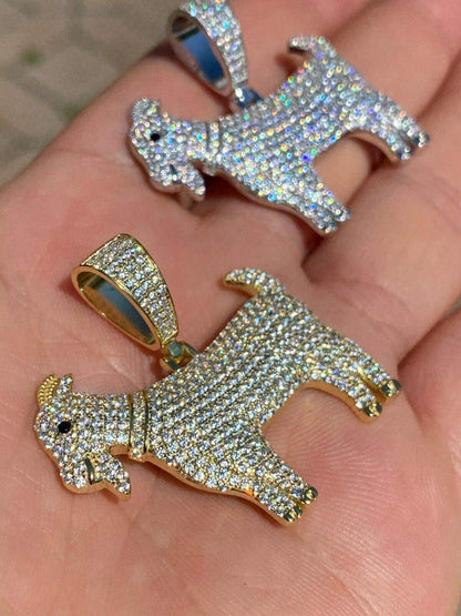 Be the G.O.A.T. CZ Pendant