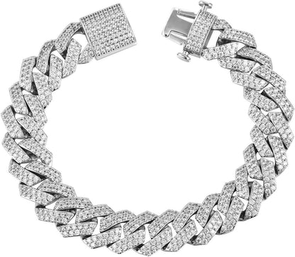 CZ Miami Cuban Link Chain Choker 